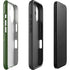 Marijuana Leaf Light Green iPhone 16 Plus Impact Case